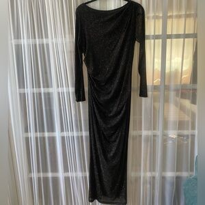 Ankle Length Sparkly Dress